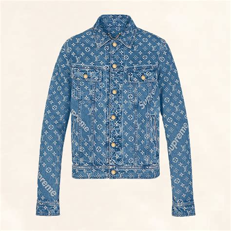 louis vuitton monogram denim jacket replica|louis vuitton monogram denim jacket.